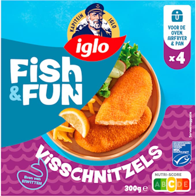 Fish & Fun Visschnitzels
