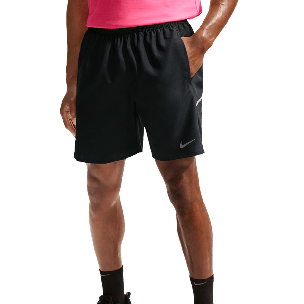 Nike Miler Korte Broeken Heren - Zwart - Maat M - Poly Woven
