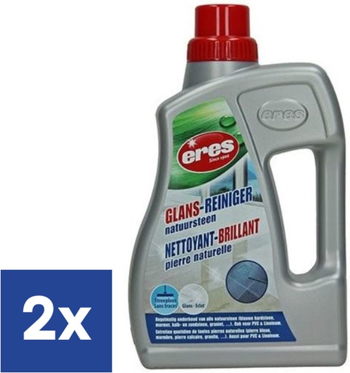Eres Glans-Reiniger Natuursteen - 2 x 1 l