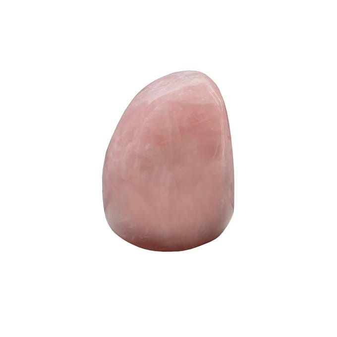 Edel-gedenk-steen Staande Roze Kwarts