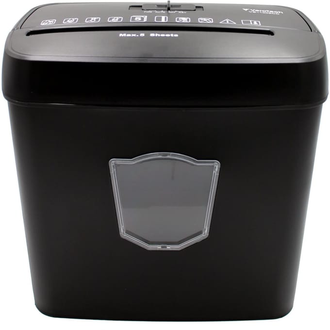 Verotech VS-1005CC - Documentvernietiger - 5 Vellen - Automatische Start/Stop - Reversiefunctie