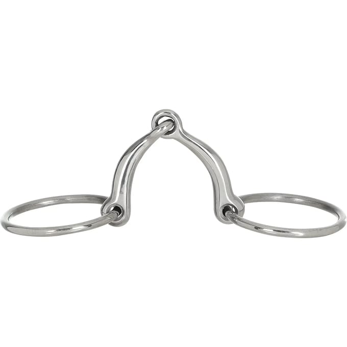 2 ring bit voor gebogen paard HorseGuard Anur