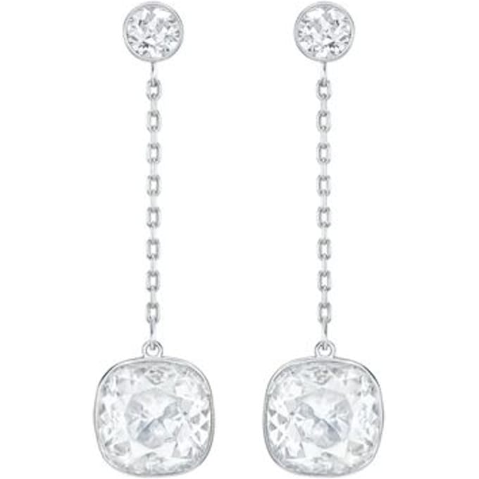 Swarovski Lattitude Oorbellen Dames Wit 5528513 White white