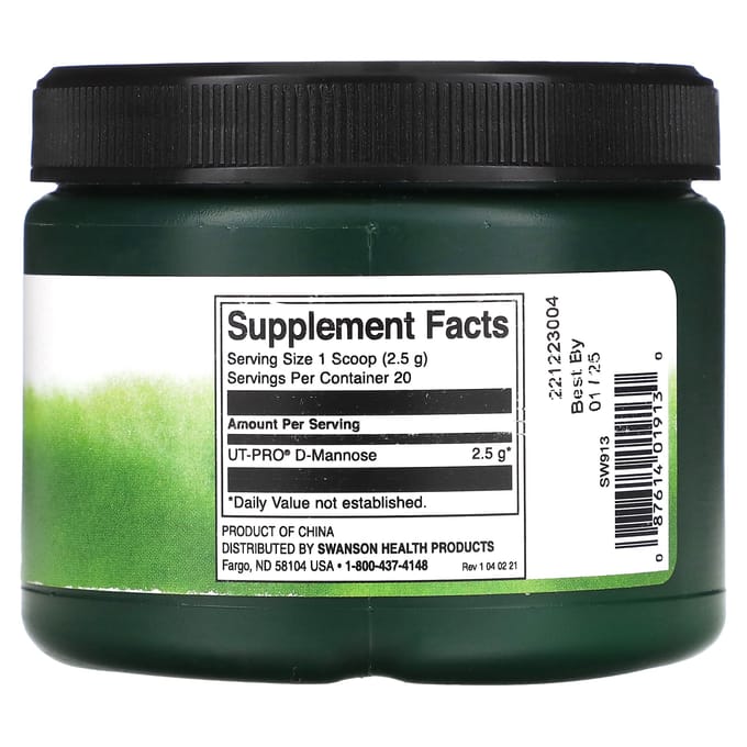 D-Mannose Poeder, 50G(1.75Oz)