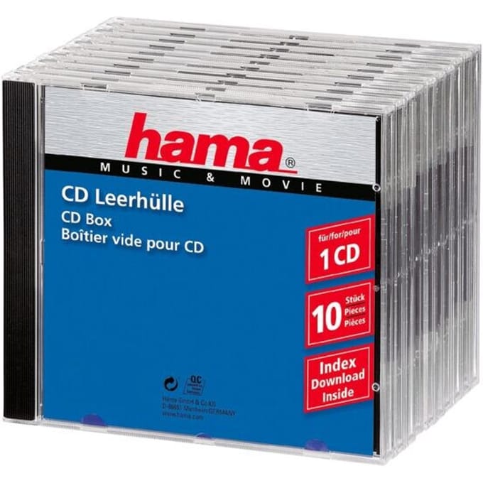 Cd-/dvd-/blu-ray-hoesje »Jewelcase«
