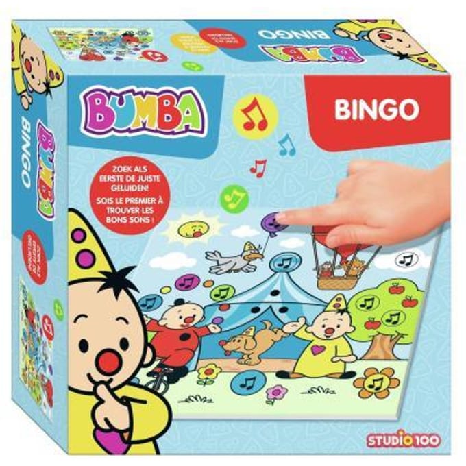 Bumba bordspel - Bingo - zoek als eerste de juiste geluiden