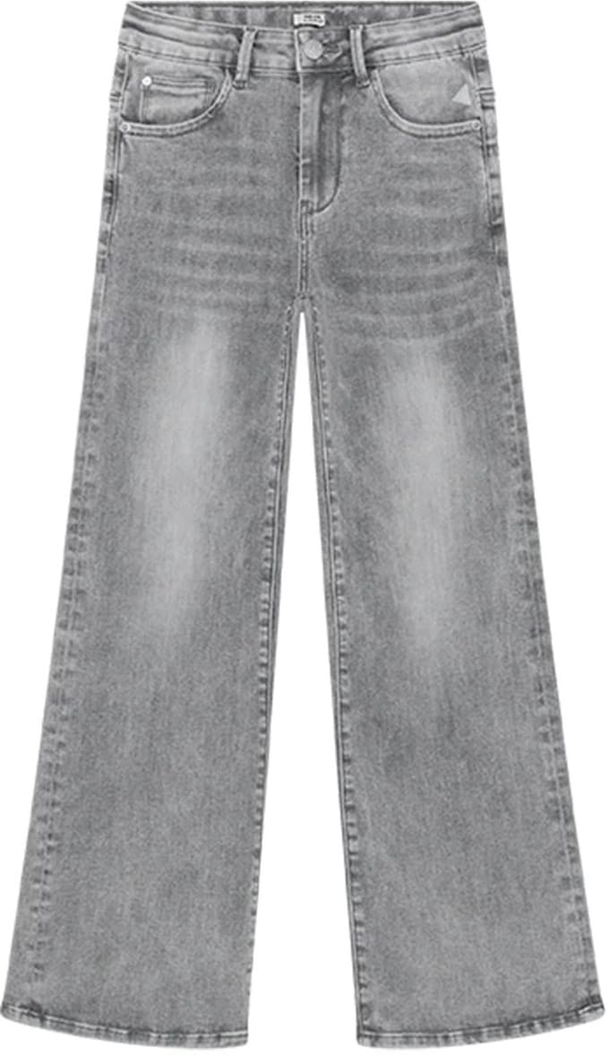Indian Blue Jeans - Wide Fit Lightgrey - Light Grey Denim - Maat 128