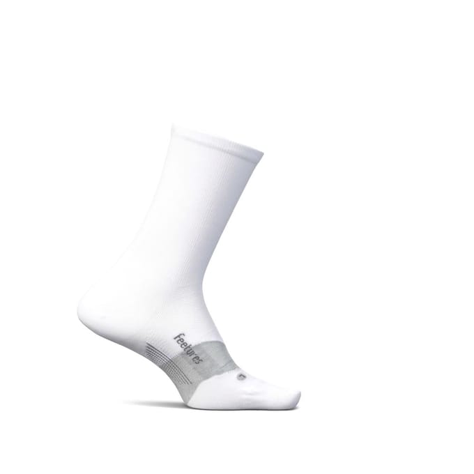 Feetures - Elite Ultra Light Mini Crew - White - Wit / MEDIUM