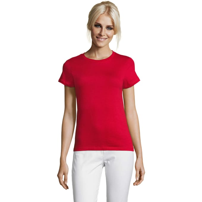 SOLS Dames/Dames Regent T-Shirt (Rood)