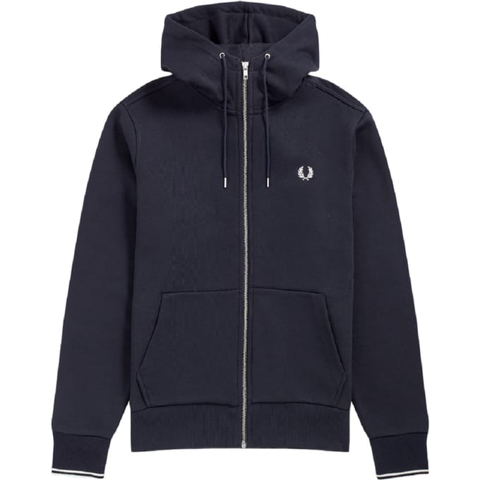 Trainingsjack Fred Perry Hooded Zip through Sweatshirt