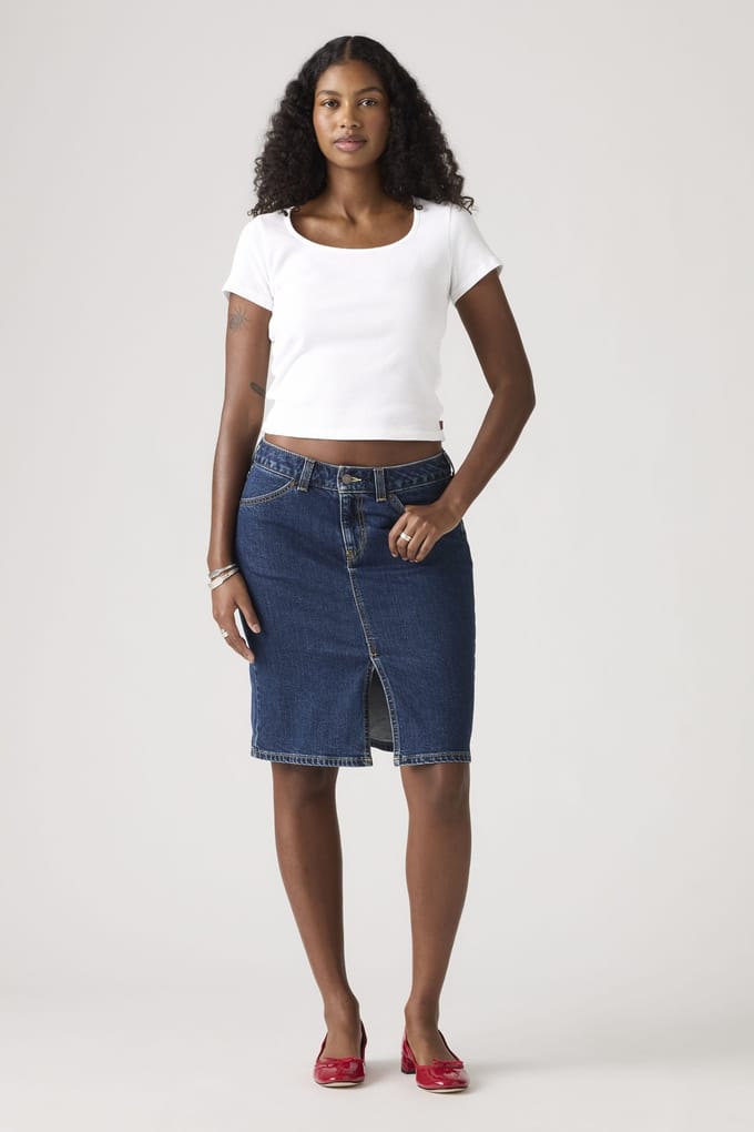 Levi's Low Midi Skirt Taglia: W30 | Minigonne Outlet | Donna