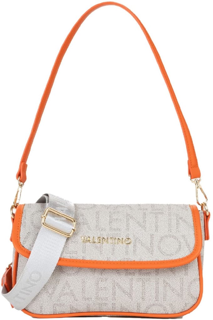 VALENTINO schoudertas Regina Re Flap Bag Beige / Arancio Lichtgrijs