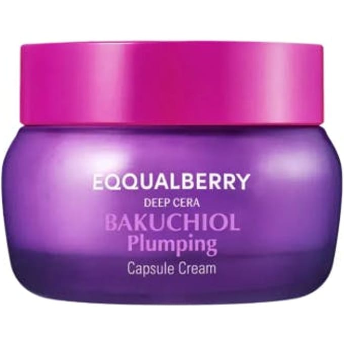 EQQUALBERRY Bakuchiol Plumping Capsule Cream - 50ml Default Title pink