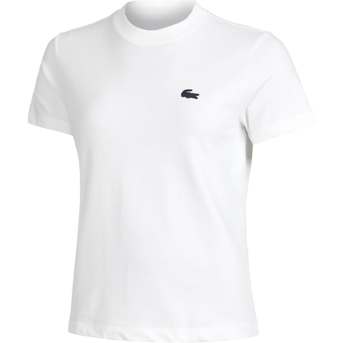 Slim fit sport-t-shirt van katoenmix