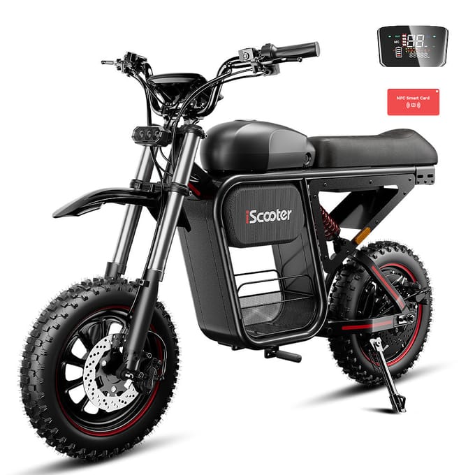 iScooter DX5Max elektrische crossmotor voor volwassenen