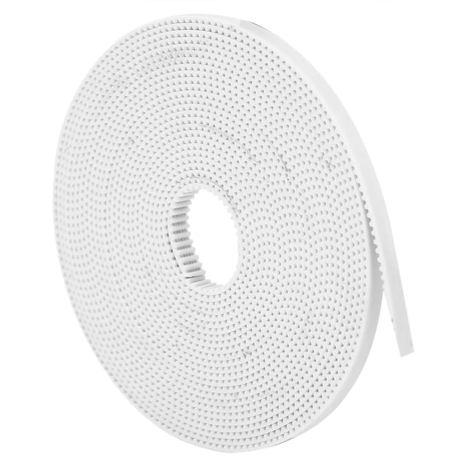 Synchrone Riem Wit Antislip Tandriem met Staalkern 2GT6mm(5 Meter ) white