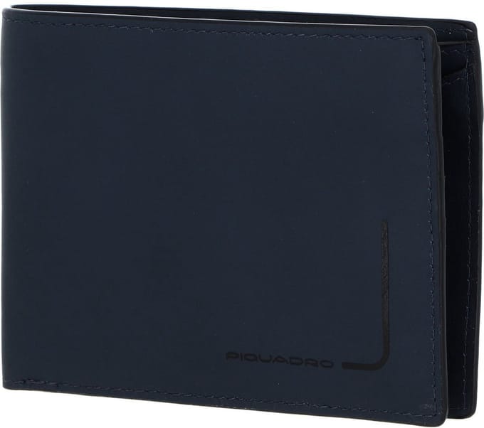 PIQUADRO Portemonnee PQJ Men's Wallet Blu Blauw