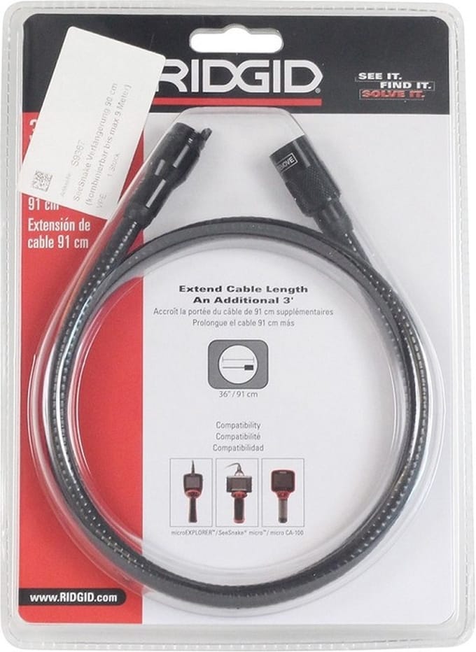 Ridgid Camera Seesnake Verlengstuk 90 cm