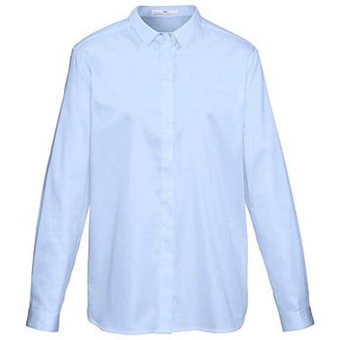 Blouse Van Peter Hahn blauw