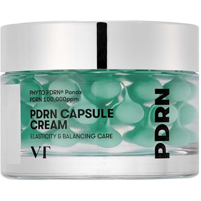 VT PDRN Capsule Crème 100 50ml Hydraterende Verstevigende Gezichtscrème blue