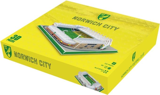 Norwich City Carrow Road - 3D Puzzel
