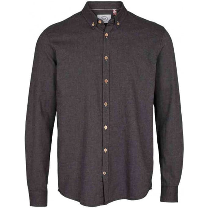 Kronstadt Ks342 johan diego cotton shirt dark grey