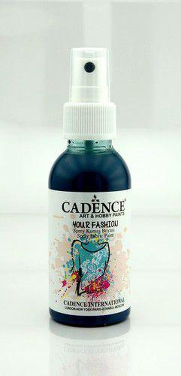 Cadence Fashion Spray Fabric Paint 100 ml Petroleum