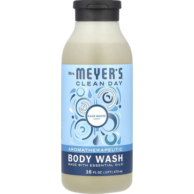 Mme. Meyers Clean Day, Gel douche, Eau de pluie, 473 ml (473ml) white
