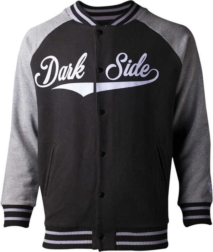 Star Wars - Dark Side Varsity jacket - M - Zwart/Grijs