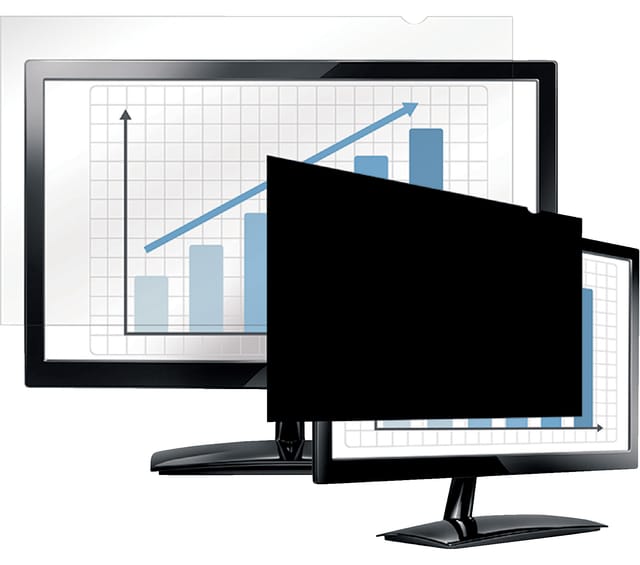 Fellowes Privascreen - Privacy filter - 24 inch - breedbeeld 16:9 - zwart