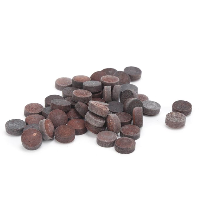 50 stuks/doos 10mm Keutips Kit Snooker Rode Lederen Keu Tips voor Pool Eight Ball gray