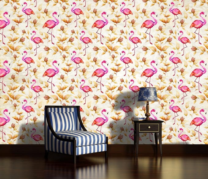 Poster | Roze | 104 x 70,5 cm