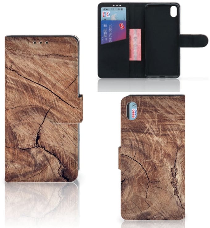 Xiaomi Redmi 7A Book Style Case Tree Trunk
