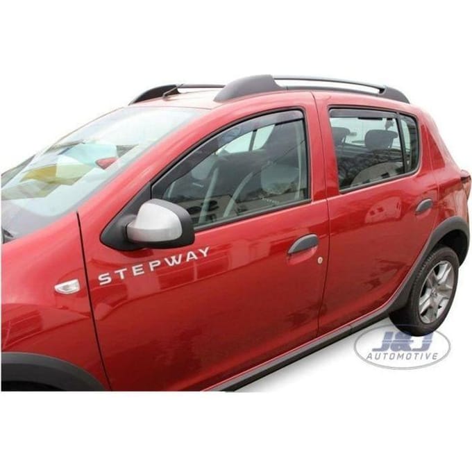 J&J AUTOMOTIVE | Heko Deflecteurs d'air Déflecteurs de Vent Pour Dacia Sandero / Stepway 2012-2020