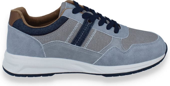 Sj Lifestyle Heren Sneaker | Grijs | Maat: 44