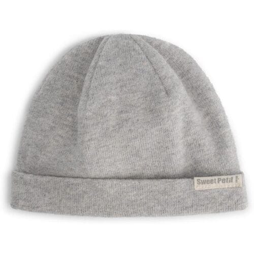 Sweet Petit Mini muts Soft Stone Melange 1MT unisex