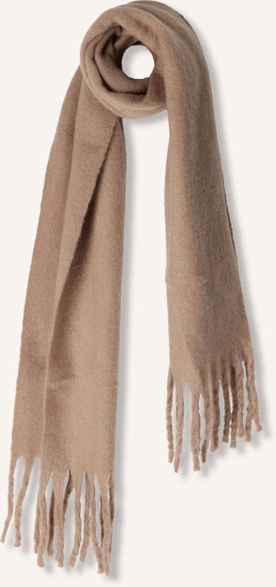 Modström Arismd Scarf Sjaals Dames - Beige - Maat ONESIZE