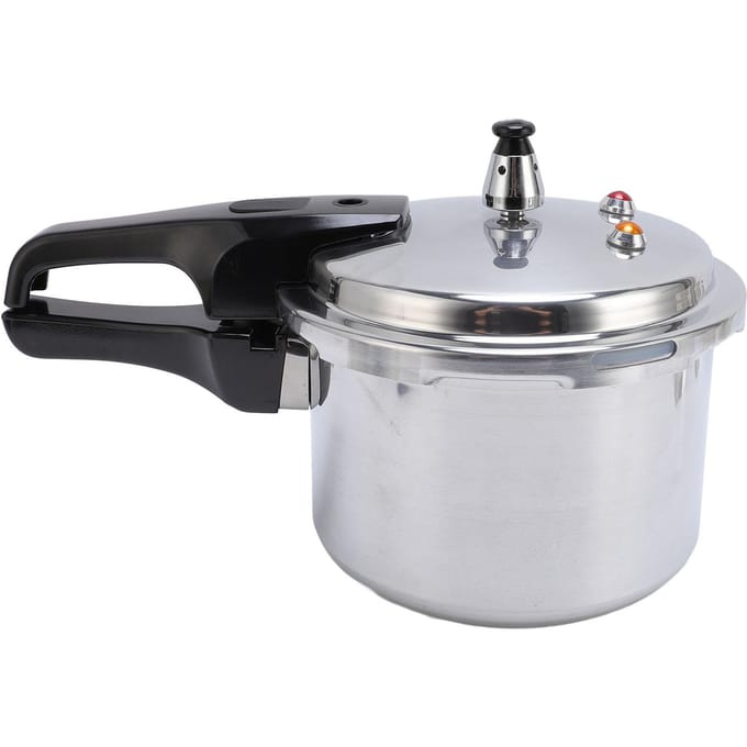 Snelkookpan Aluminiumlegering Explosiebestendig Grote Capaciteit Druk Inmaakpot Koker 24CM/7L 22CM/5L white