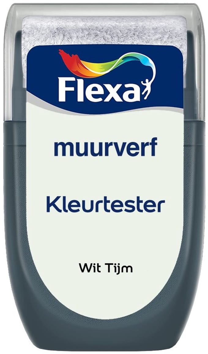 Flexa - Kleurtester Muurverf - Wit Tijm - Mengverf - 30 Ml