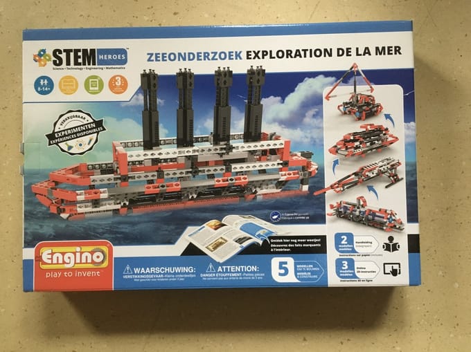 Zeeonderzoek - bouwdoos 5 modellen