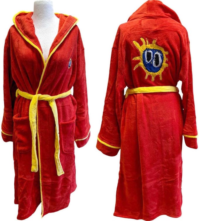 Primal Scream - Screamadelica Badjas - M/L - Rood