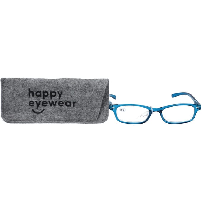 Pharma Glasses Leesbril Donker Blauw +2.50 1 Bril