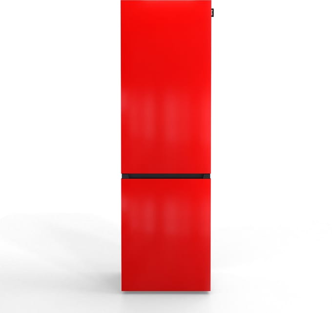 NUNKI LARGECOMBI-FRED / Combi Bottom Koelkast, E klasse, 269l, Hod Rod Red, Gloss (FRONT only)