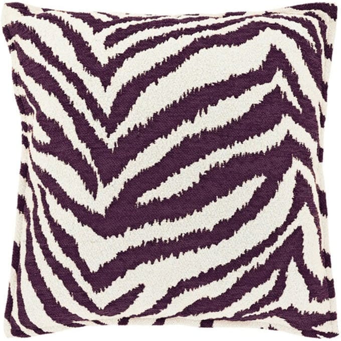 Unique Living - Kussenhoes Rowan 45x45cm - Dark Purple