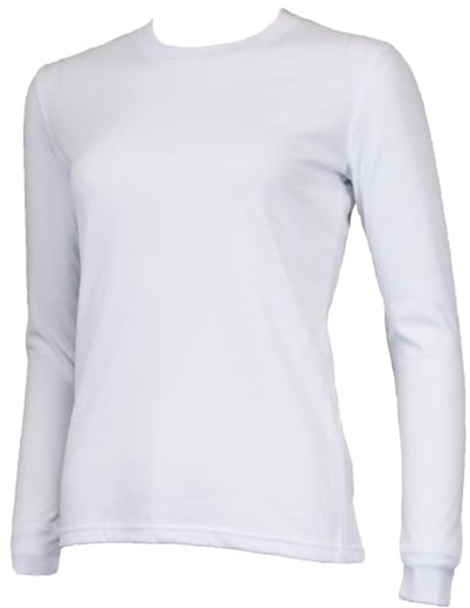 Campri Thermoshirt lange mouw - Sportshirt - Dames - Maat S - Wit