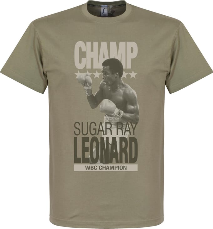 Sugar Ray Leonard Boxing Legend T-Shirt - S