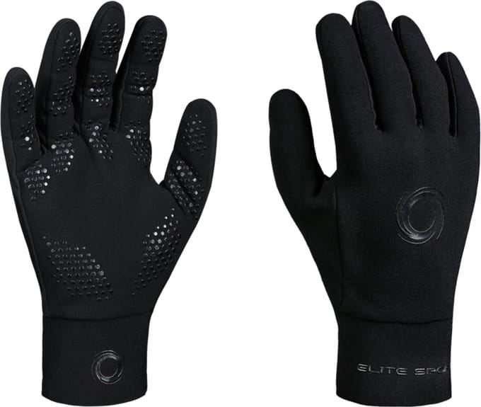 Elite Sport Pro Warm Spelershandschoenen - Zwart | Maat: S