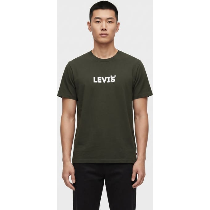 Levi's Ss Relaxed Fit Tee Headline Logo 1 D Taglia: M | Magliette basic Outlet | Uomo