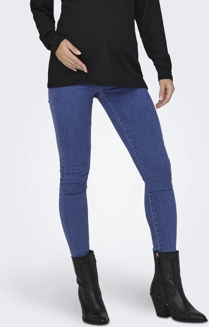 ONLY - OLMRAIN LIFE REG SK LEGGING MBD DNM NOOS - Dames - Jeans