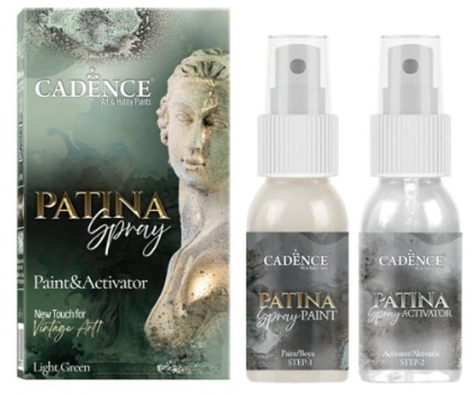 Cadence Patina Spray Paint Set Light green 50ml + 50 ml
